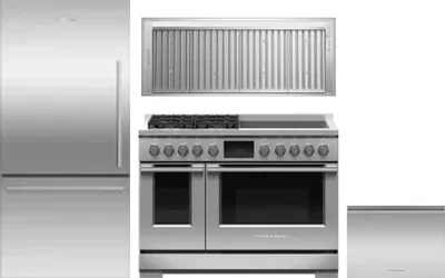 4 Piece Package Includes Refrigerator, Range, Hood And Dishwasher
